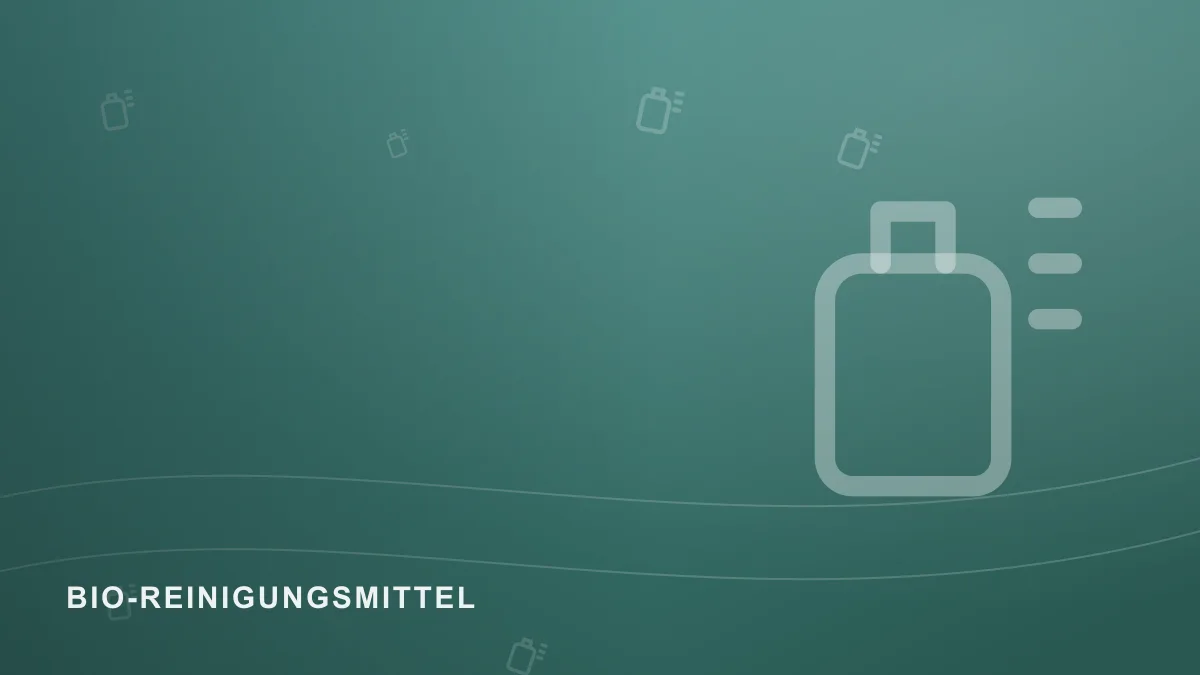 Symbolbild zu Bio-Reinigungsmittel im Haushalt richtig anwenden